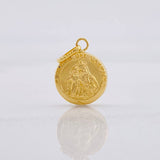Dije Virgen del Carmen 0.6g / 3/4 in Oro Amarillo 18K