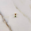 Pendant Bezel 0.2gr / 0.8cm / Emerald 3pts 18K Yellow Gold &