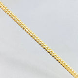 Flat Snake Bracelet 2.9gr / 7 3/4 in / 2.9mm Yellow Gold +3 18K *