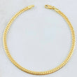 Pulso Serpiente 2.75gr / 7 1/2 in / 3.1mm Oro Amarillo +3 18K