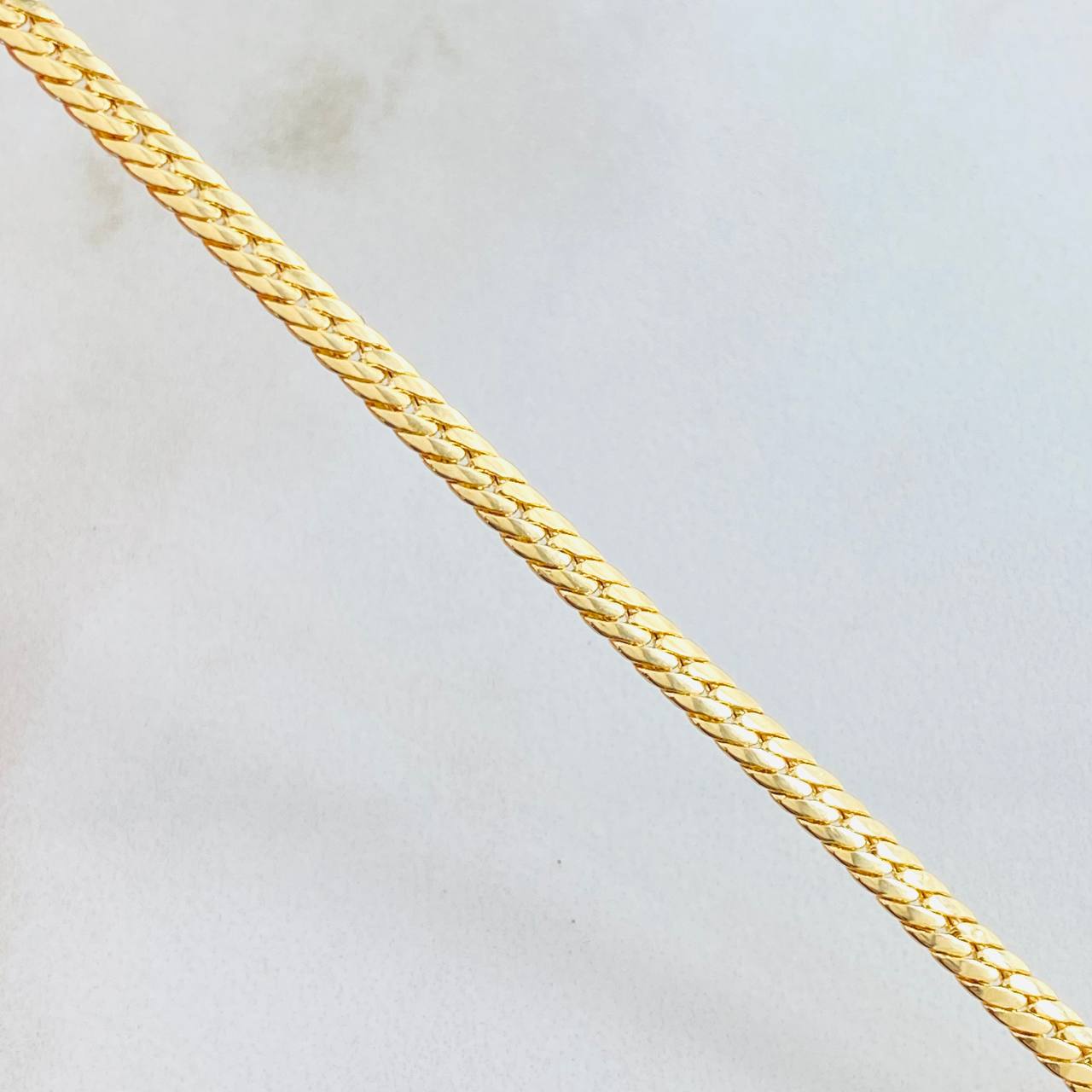 Pulso Serpiente 2.75gr / 7 1/2 in / 3.1mm Oro Amarillo +3 18K