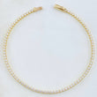 Pulso Tennis 3.75gr / 7 1/2 in / 2mm Oro Amarillo +4 18K *