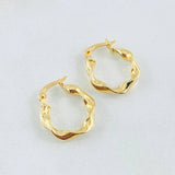 Candongas Bella 1.15gr / 3/4 in / Oro Amarillo 18K *