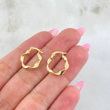 Candongas Bella 1.15gr / 3/4 in / Oro Amarillo 18K *