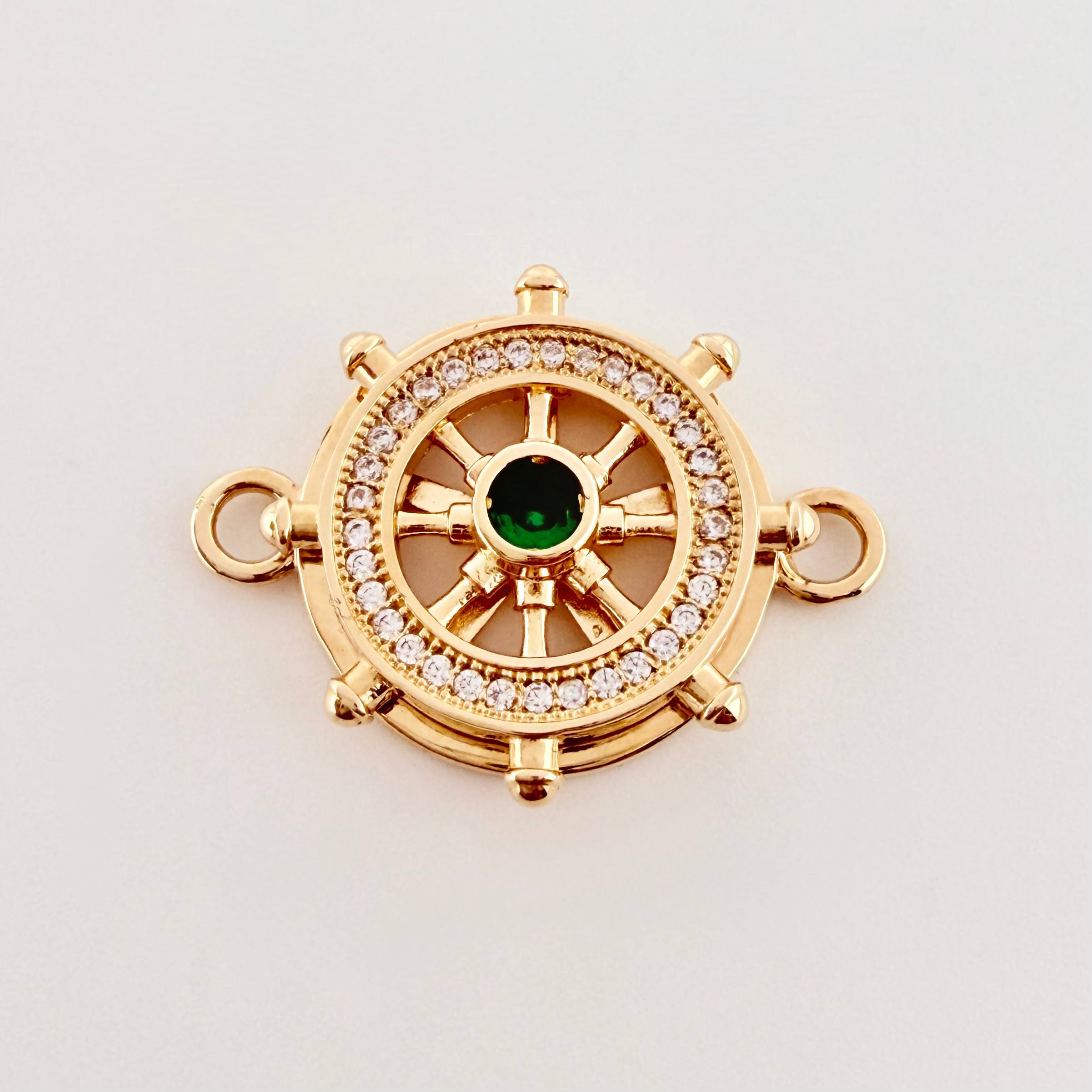 Herraje Timon 3.75gr / 1 in / Oro Amarillo 18K ©