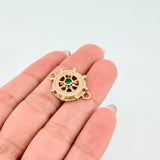 Herraje Timón 3.7 g / 1 1/4 in Oro Amarillo 18K