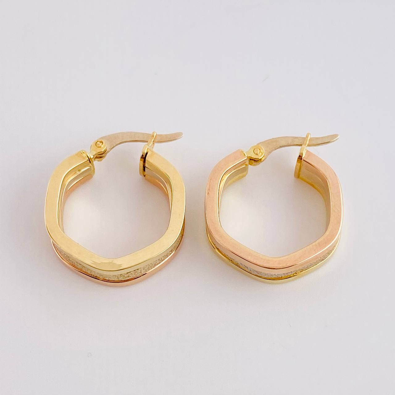 Candongas Adri 3.2 g / 3/4 in Tres Oros 18K