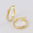 Candongas Adri 3.3gr / 3/4 in / Tres Oros 18K