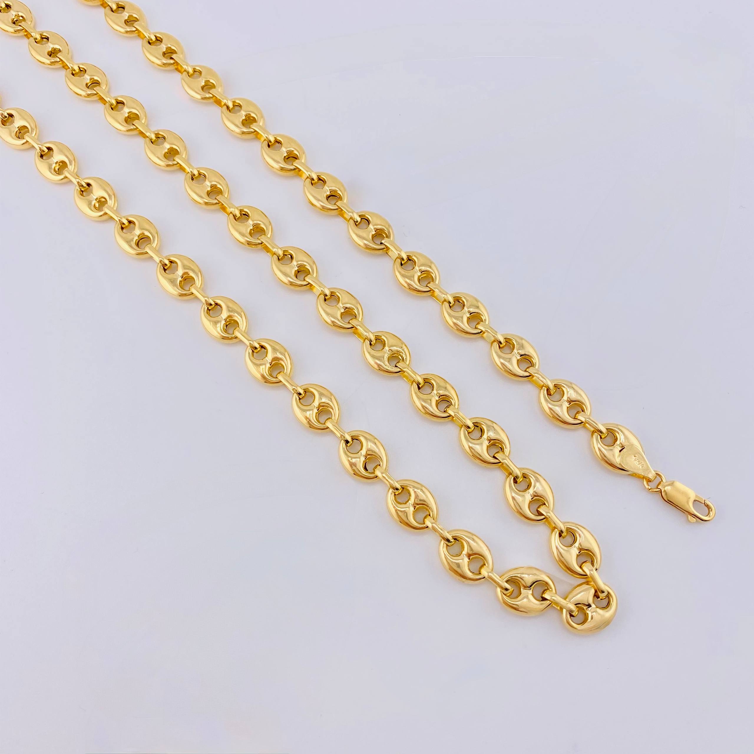 Cadena GC 27.8gr / 26 1/2 in / 8.8mm Oro Amarillo 18K ©