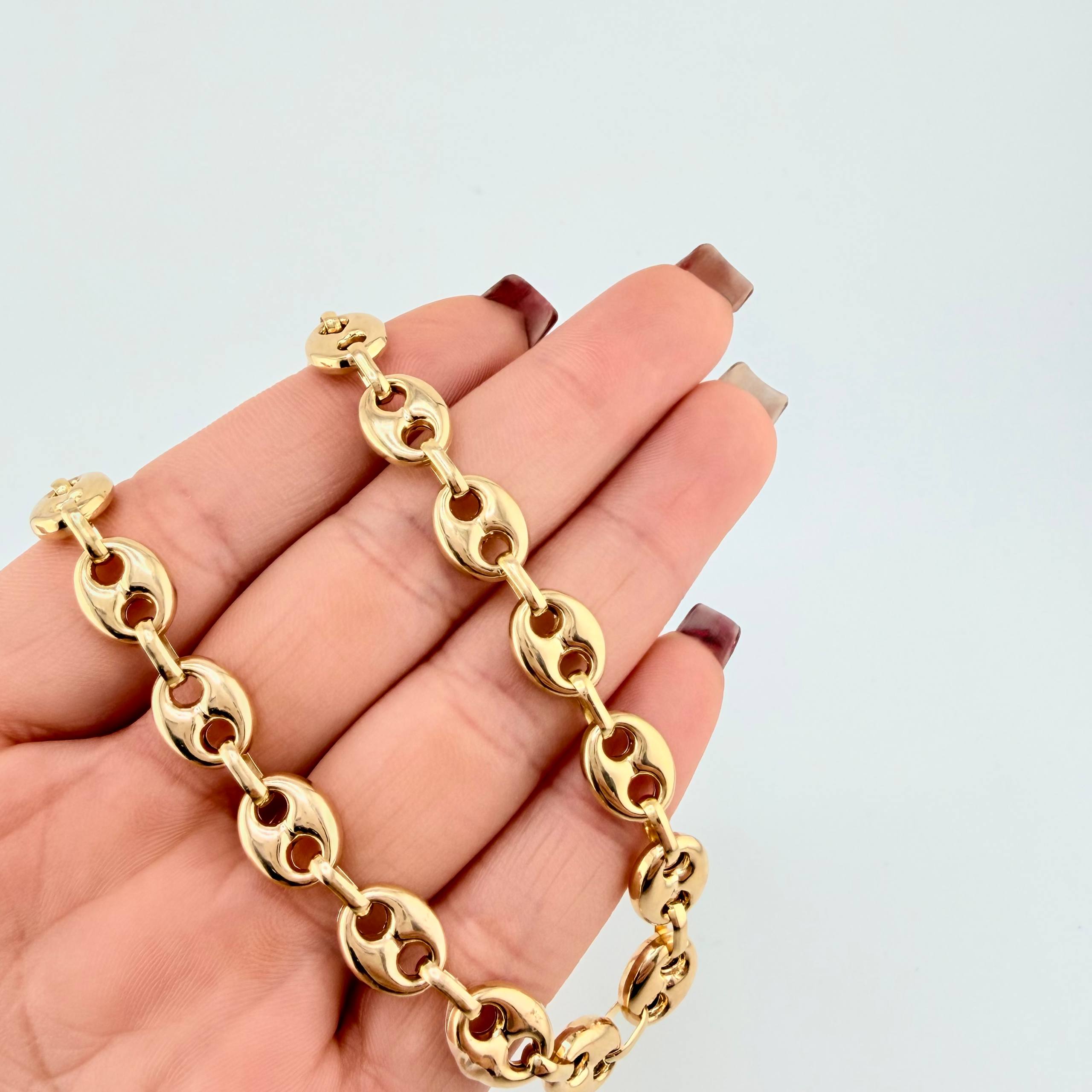 Cadena GC 27.8gr / 26 1/2 in / 8.8mm Oro Amarillo 18K ©