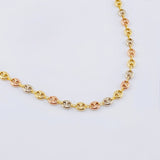 GC Chain 9.8gr / 20 in / 5.4mm Tri-Color Gold 18K ©