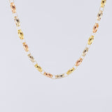 GC Chain 9.8gr / 20 in / 5.4mm Tri-Color Gold 18K ©