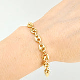 Pulso GC 5.5gr / 7 1/4 in / 7mm Oro Amarillo 18K ©