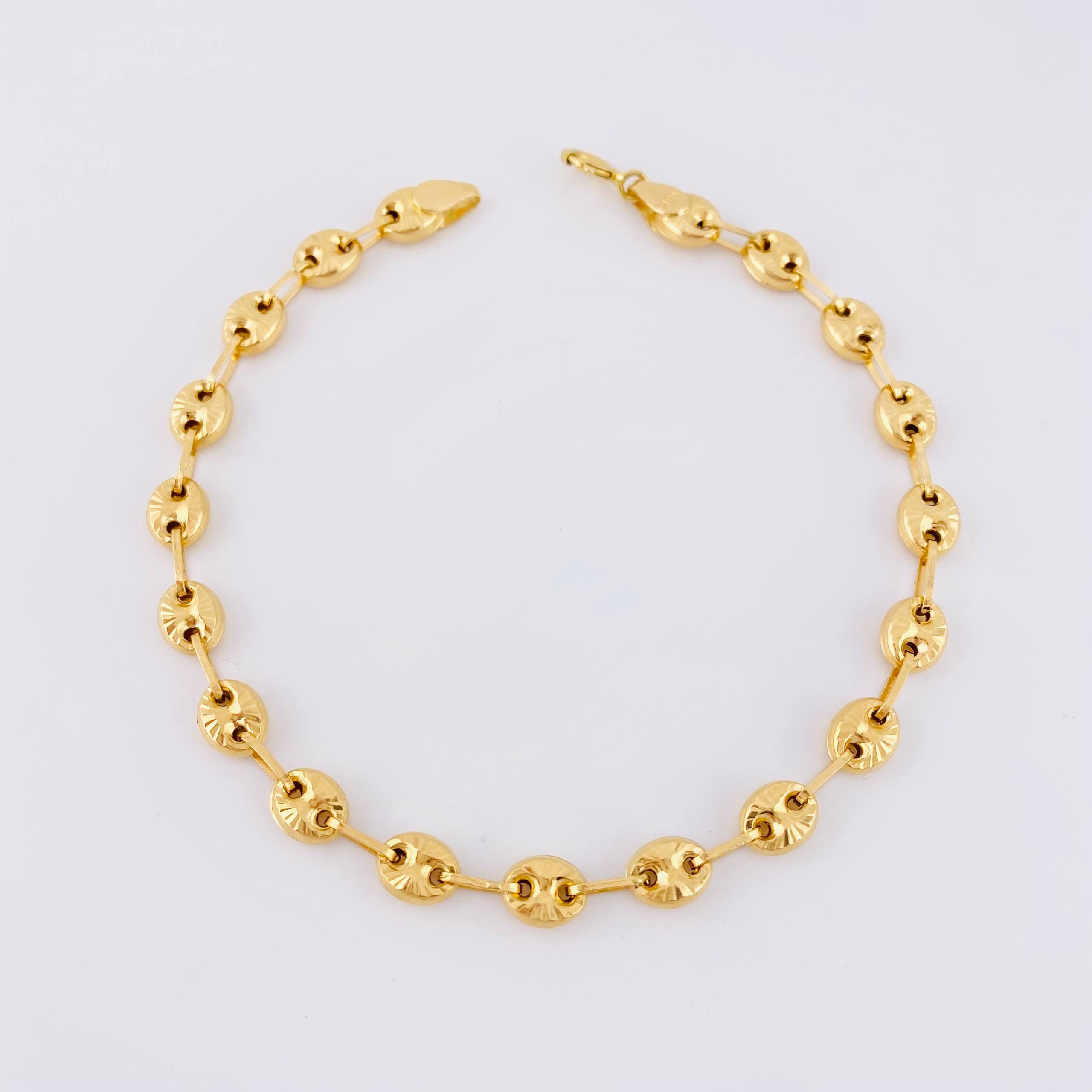 Pulso GC 5.8gr / 8 in / 5.6mm Oro Amarillo 18K ©