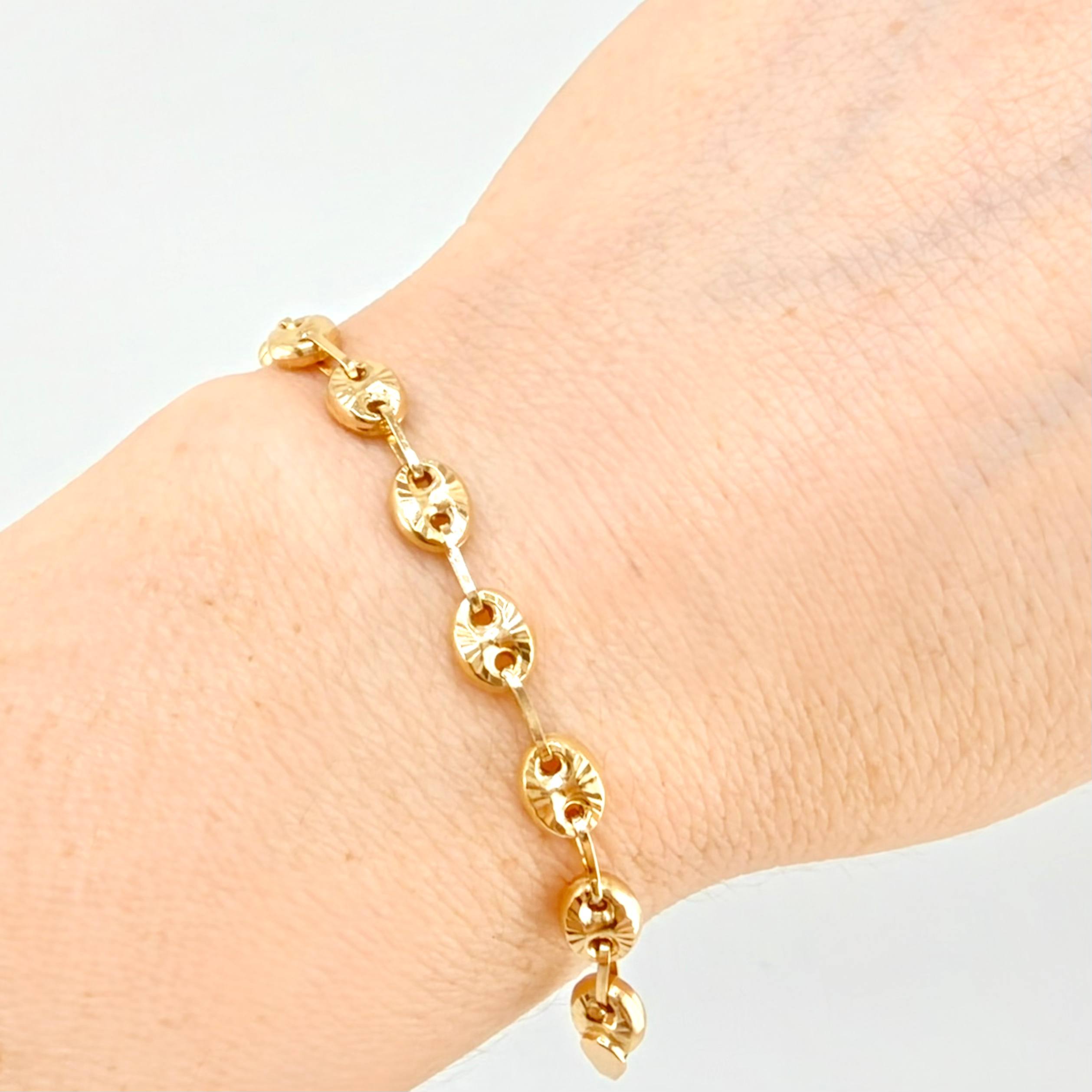 Pulso GC 5.8gr / 8 in / 5.6mm Oro Amarillo 18K ©