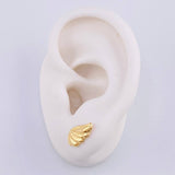 Topos Alas 0.95 g / in / 7 mm Oro Amarillo 18K