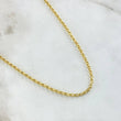 Cadena Roll-On 6gr / 60cm / 2.9mm Oro Amarillo +3 18K
