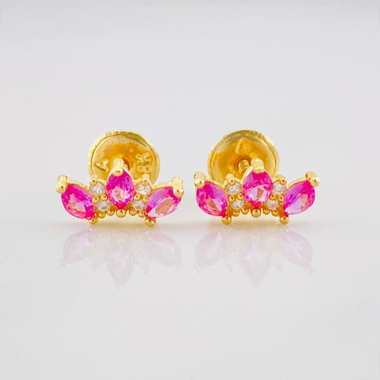 Topos Tiara 0.8g / in / 8.5mm Oro Amarillo 18K