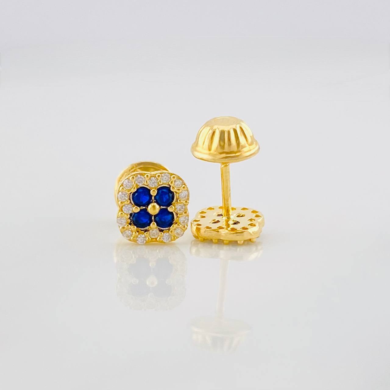 Topos Trebol 0.95g / in / 5.7mm Oro Amarillo 18K