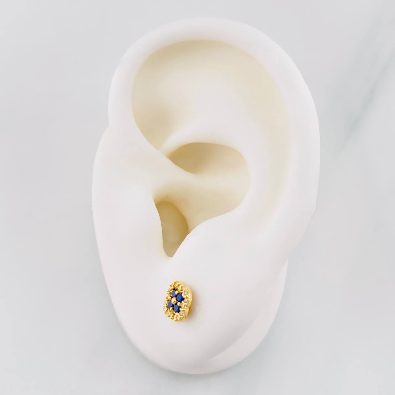 Topos Trebol 0.95g / in / 5.7mm Oro Amarillo 18K