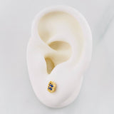 Topos Trebol 0.95g / in / 5.7mm Oro Amarillo 18K