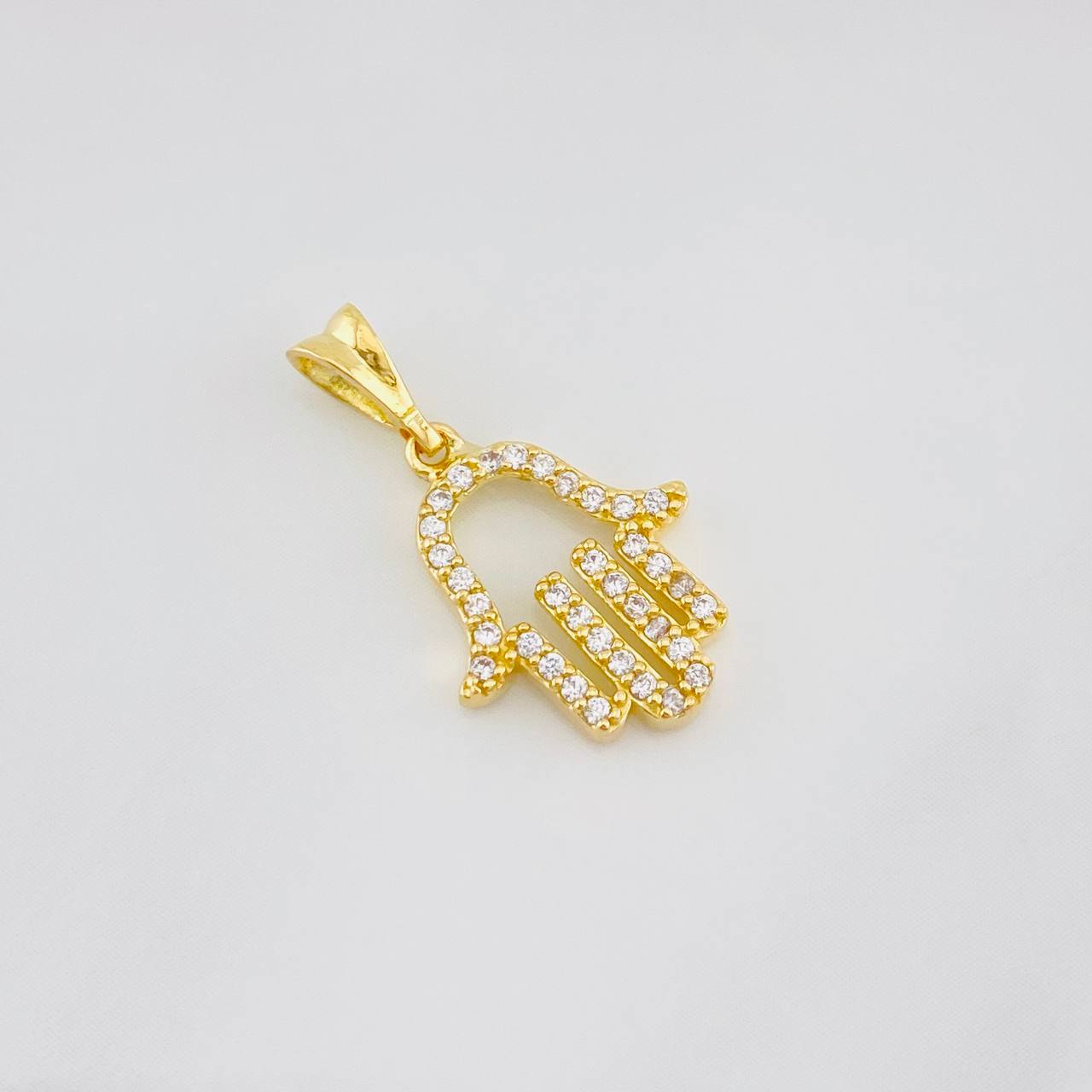 Dije Mano Hamsa 1.15g / 3/4 in Oro Amarillo 18K