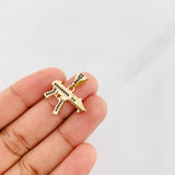 Pendant Mini Uzi 2.45g / 1 in Yellow Gold 18K