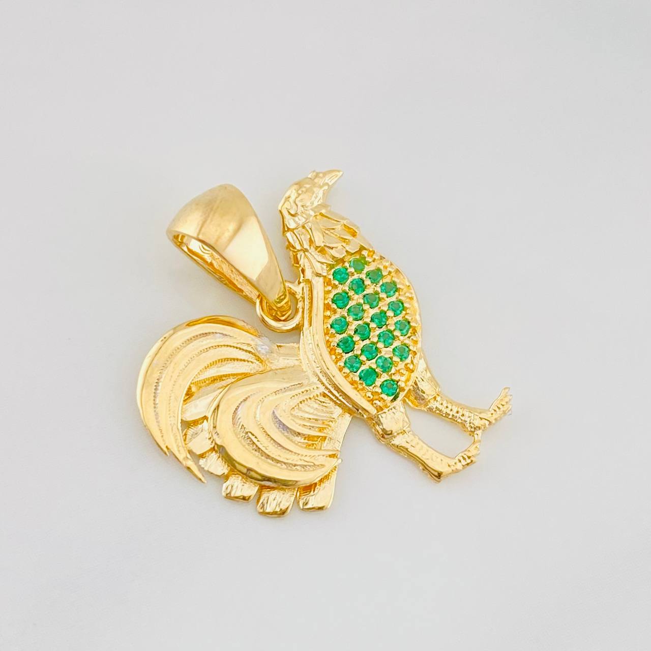 Dije Gallo 2.55g / 3/4 in Oro Amarillo 18K