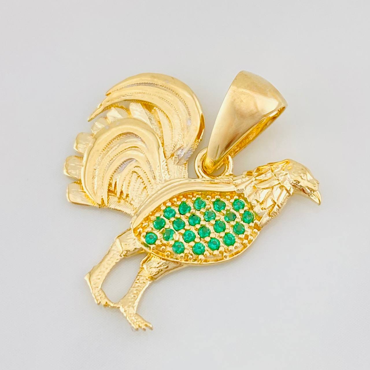 Dije Gallo 2.55g / 3/4 in Oro Amarillo 18K