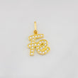 Dije Fe 1.3g / 3/4 in Oro Amarillo 18K