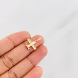 Dije Avión 1.25g / 3/4 in Oro Amarillo 18K