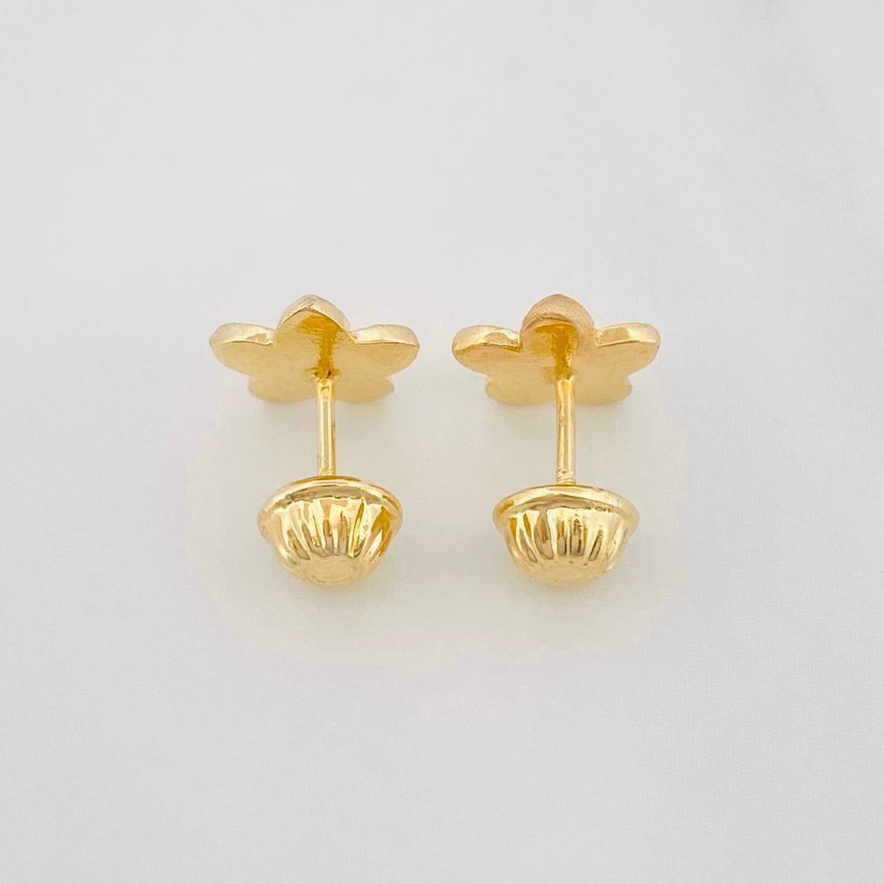 Topos Flor 1.15g / in / 7.9mm Oro Amarillo 18K