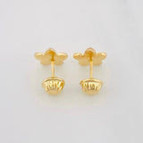 Topos Flor 1.15g / in / 7.9mm Oro Amarillo 18K