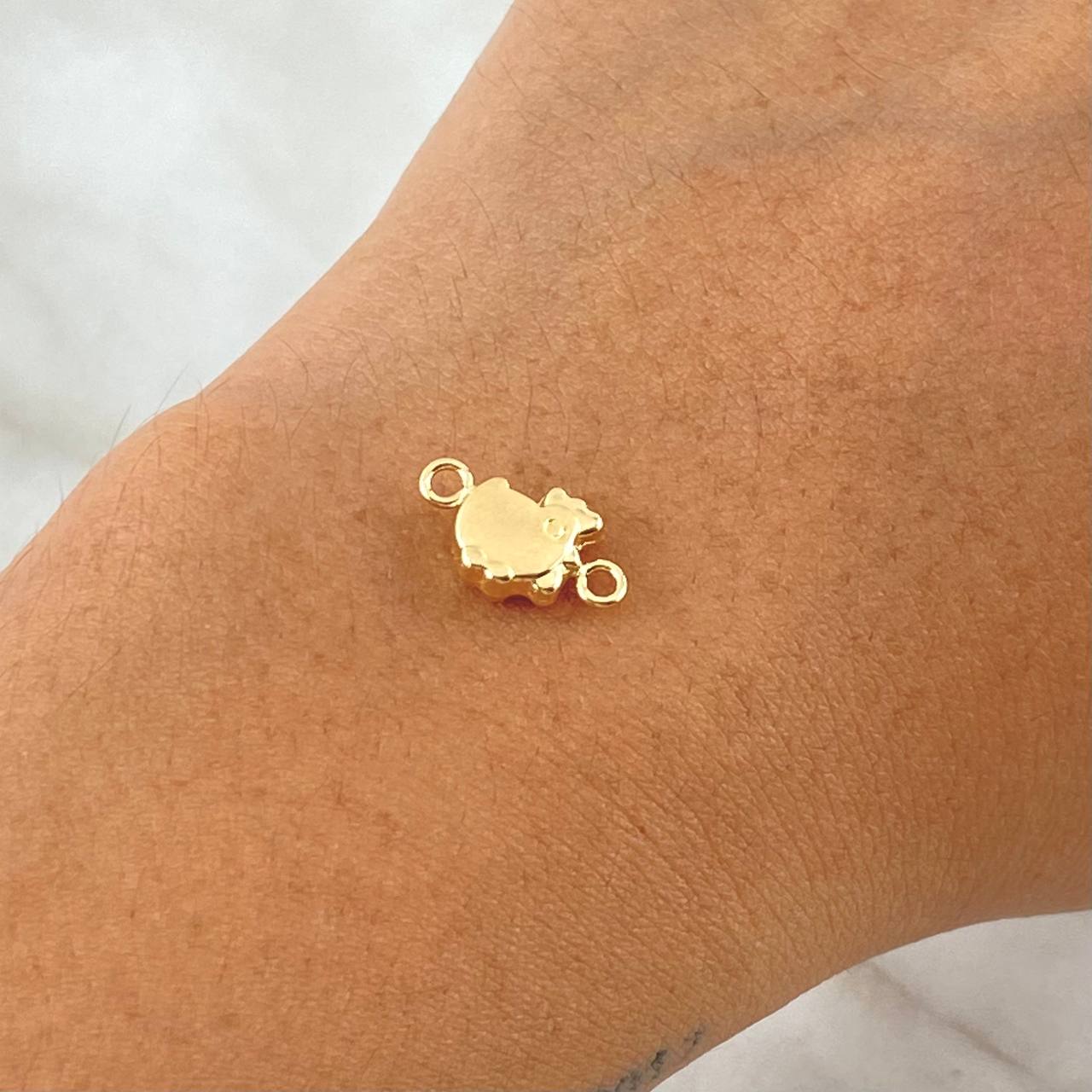 Charm Hen 0.4gr / 1.5cm / 18K Yellow Gold