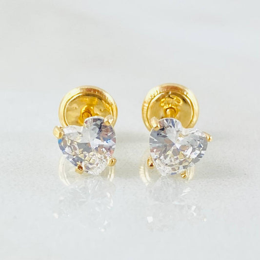 Topos Corazón 1.05gr / 5mm Oro Amarillo 18K ©