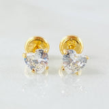 Topos Corazón 1.05gr / 5mm Oro Amarillo 18K ©