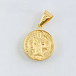 San Benito Pendant 0.95gr / 1 in / 18K Yellow Gold