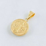San Benito Pendant 0.95gr / 1 in / 18K Yellow Gold