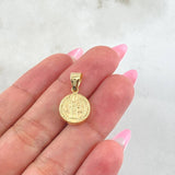 San Benito Pendant 0.9gr / 3/4 in / 18K Yellow Gold