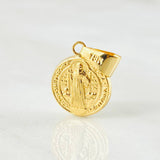 San Benito Pendant 0.9gr / 3/4 in / 18K Yellow Gold