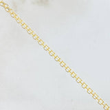 Pulso Chino 1gr / 7 1/2 in / 1.9mm Oro Amarillo +1 18K ©