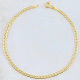 Pulso Cubano 1.4gr / 7 in / 2.4mm Oro Amarillo +1 18K ©