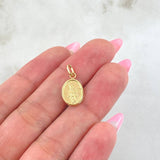 Pendant Saint Michael the Archangel 0.55gr / 3/4 in / 18K Yellow Gold ©