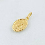 Pendant Saint Michael the Archangel 0.55gr / 3/4 in / 18K Yellow Gold ©
