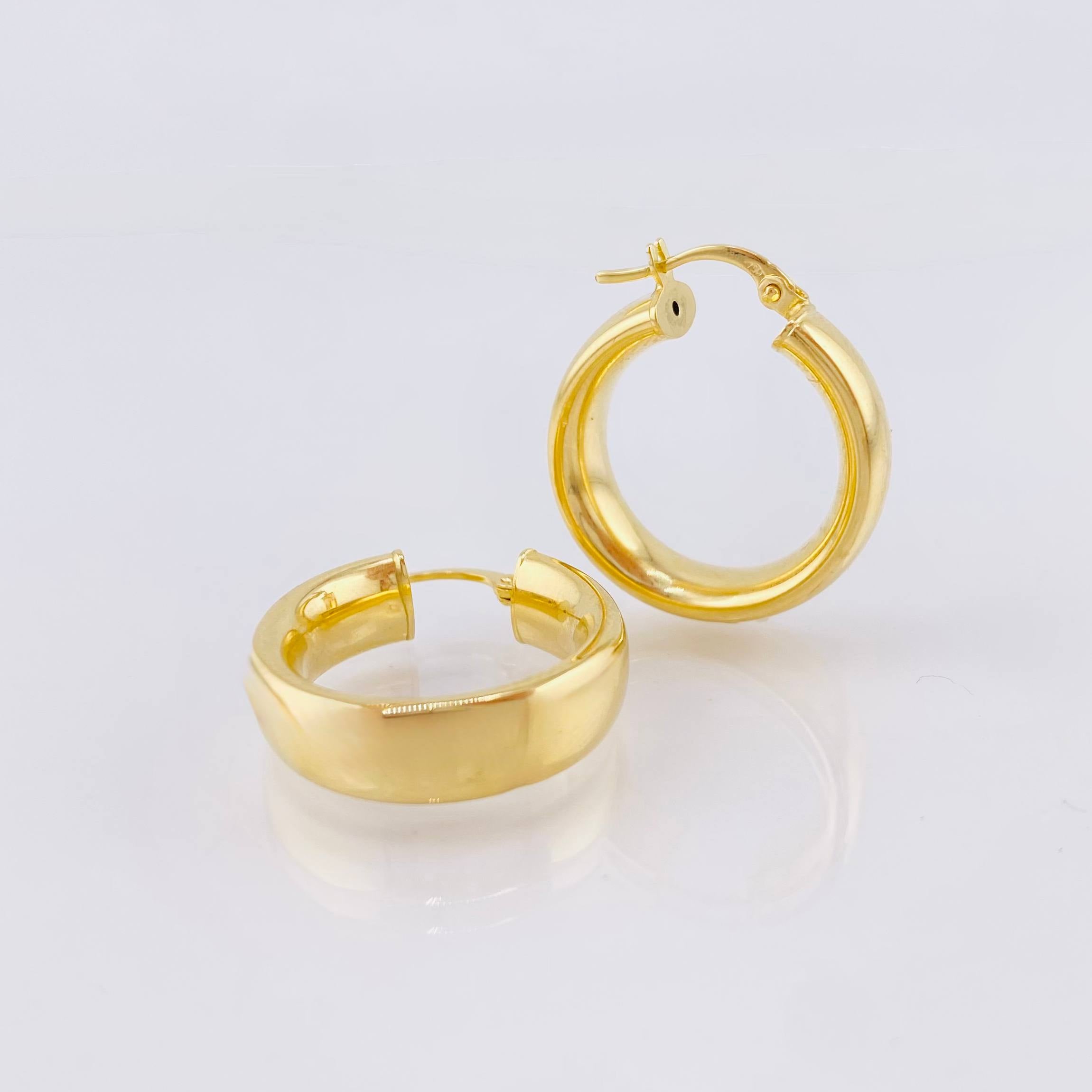 Candongas Diani 2.95gr / 1 in / Oro Amarillo 18K