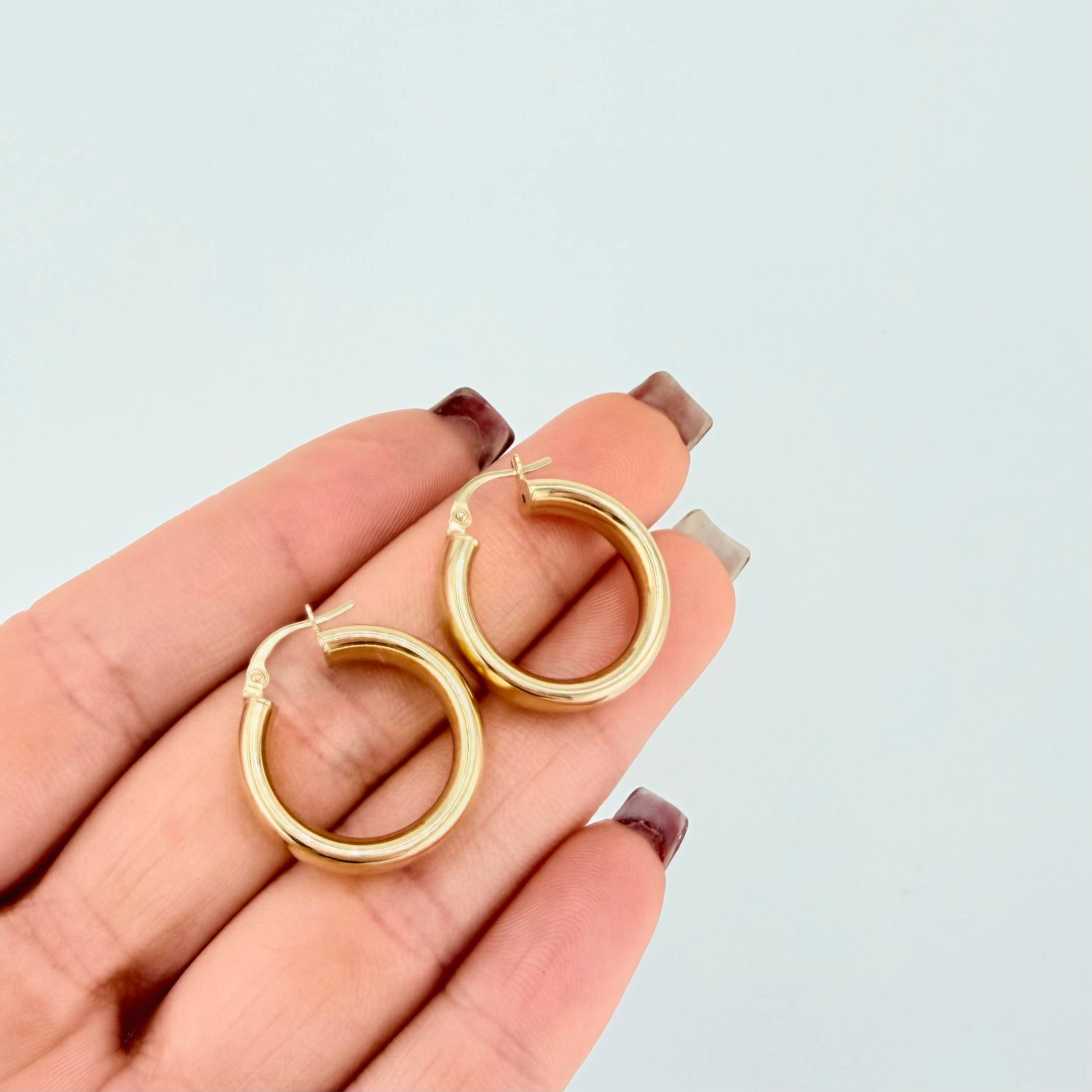 Candongas Diani 2.95gr / 1 in / Oro Amarillo 18K