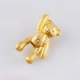 Dije Oso Manito Arriba 0.8gr / 3/4 in / Oro Amarillo 18K *