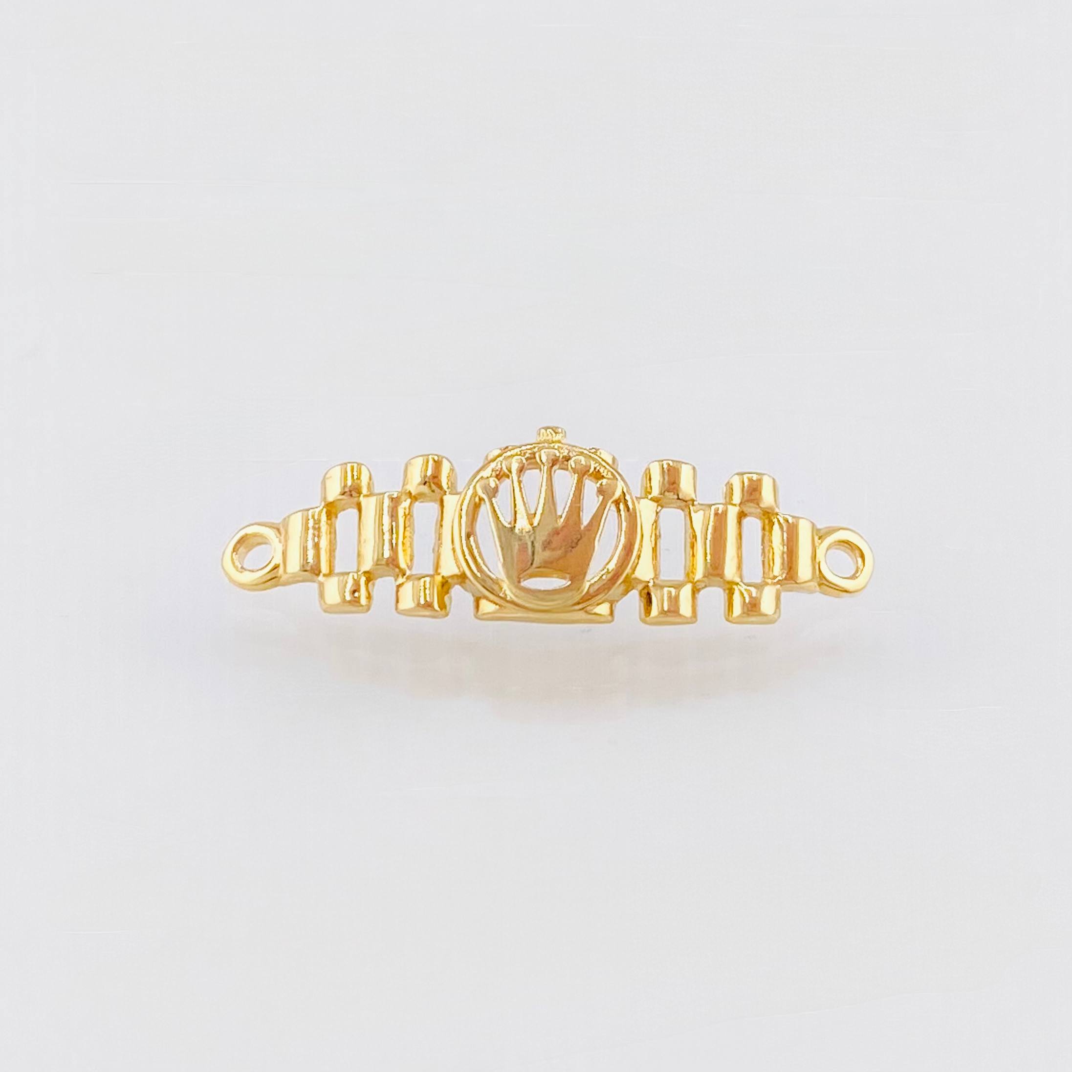 Rx Strap Charm 1.3gr / 1 in / 18K Yellow Gold
