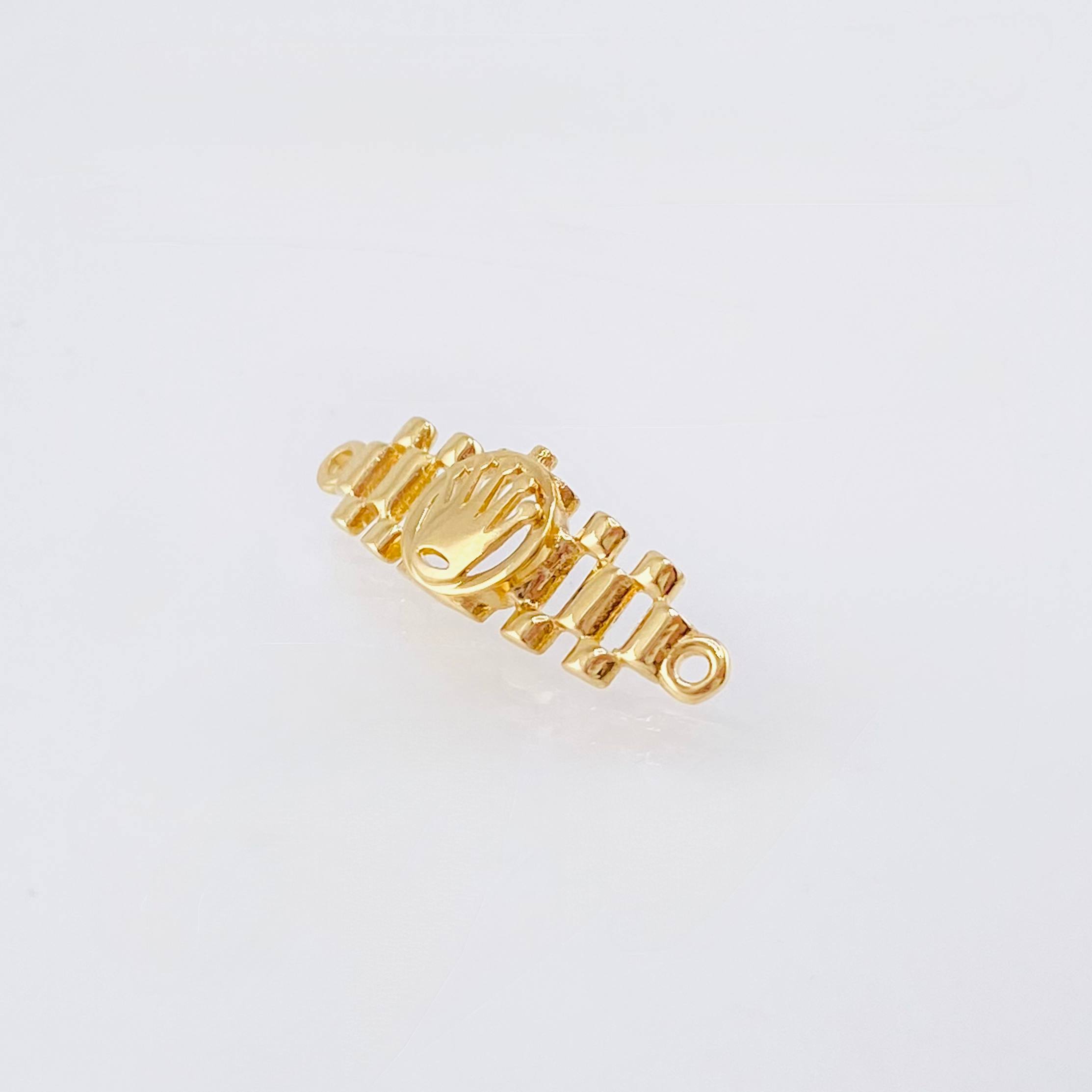 Rx Strap Charm 1.3gr / 1 in / 18K Yellow Gold