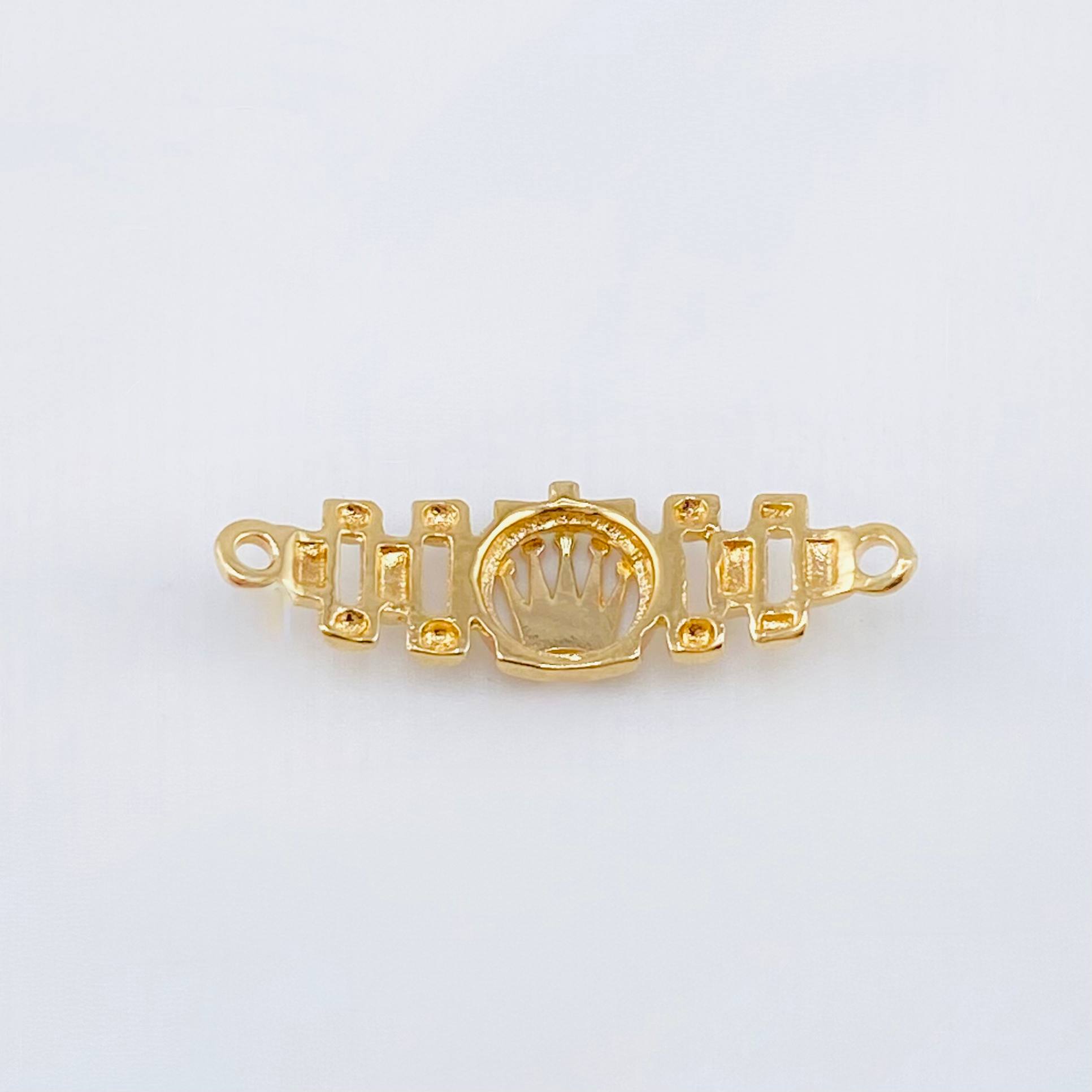 Rx Strap Charm 1.3gr / 1 in / 18K Yellow Gold